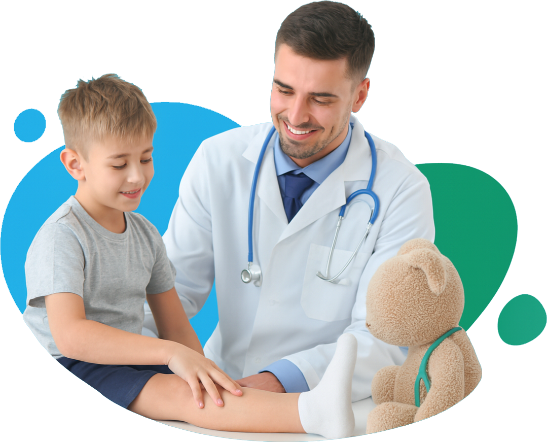 طفل يتلقى علاج نطق